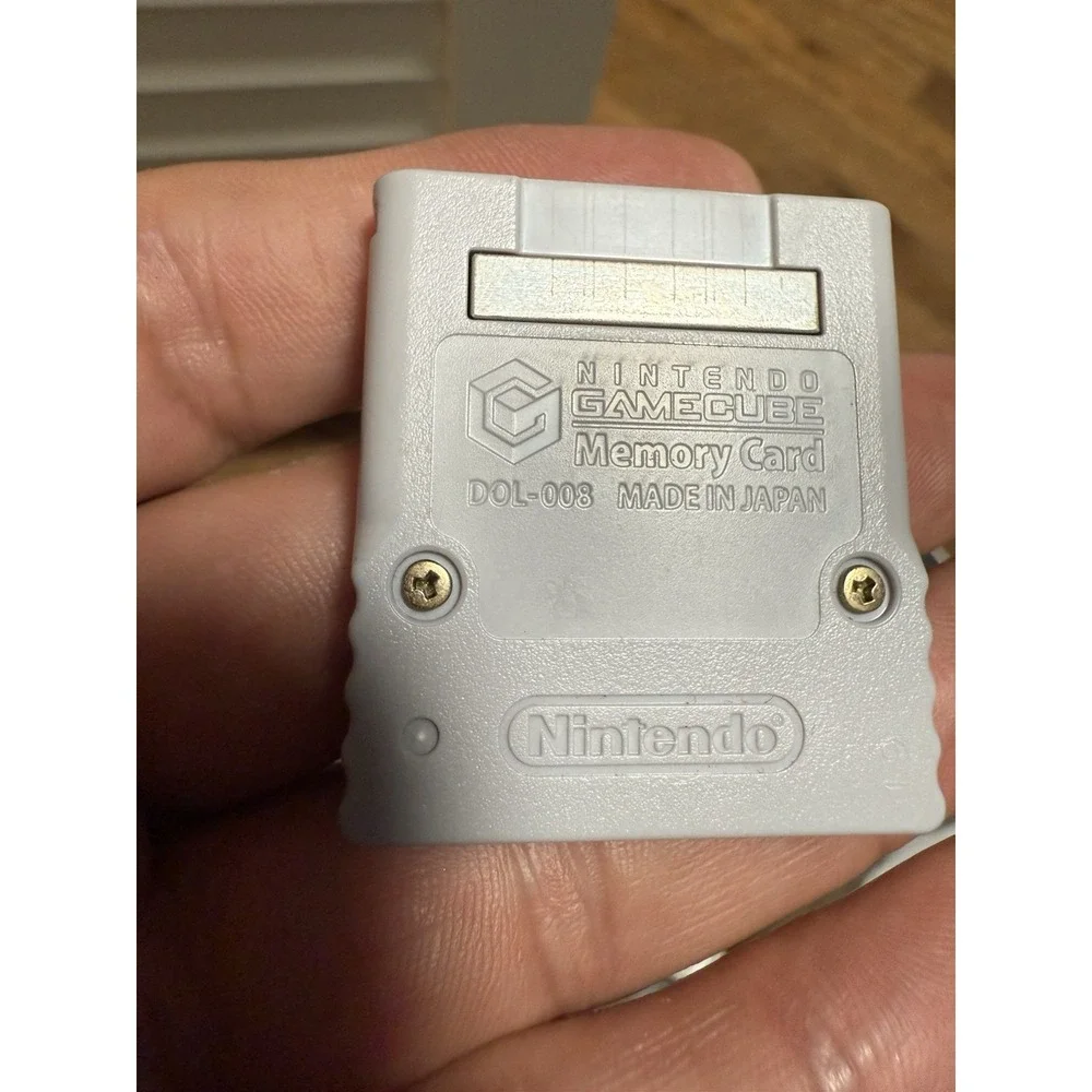 Genuine Official Nintendo GameCube Memory Card DOL-008